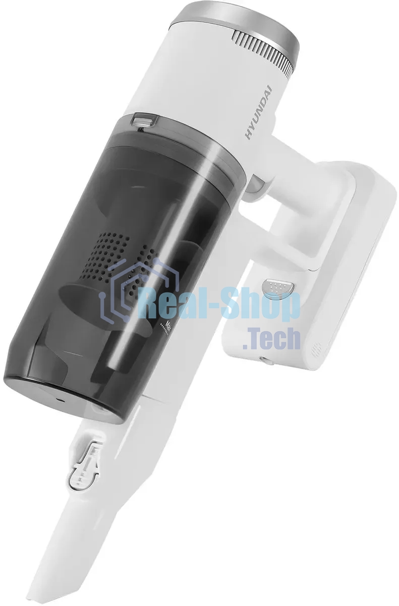 Пылесос ручной Hyundai HYV-S5550 400Вт белый/серебристый