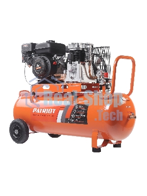 Компрессор Patriot бензиновый KGA 450 L100 - 450 л/мин, 10 бар, 100 л, 7 лс, быстросъем и 