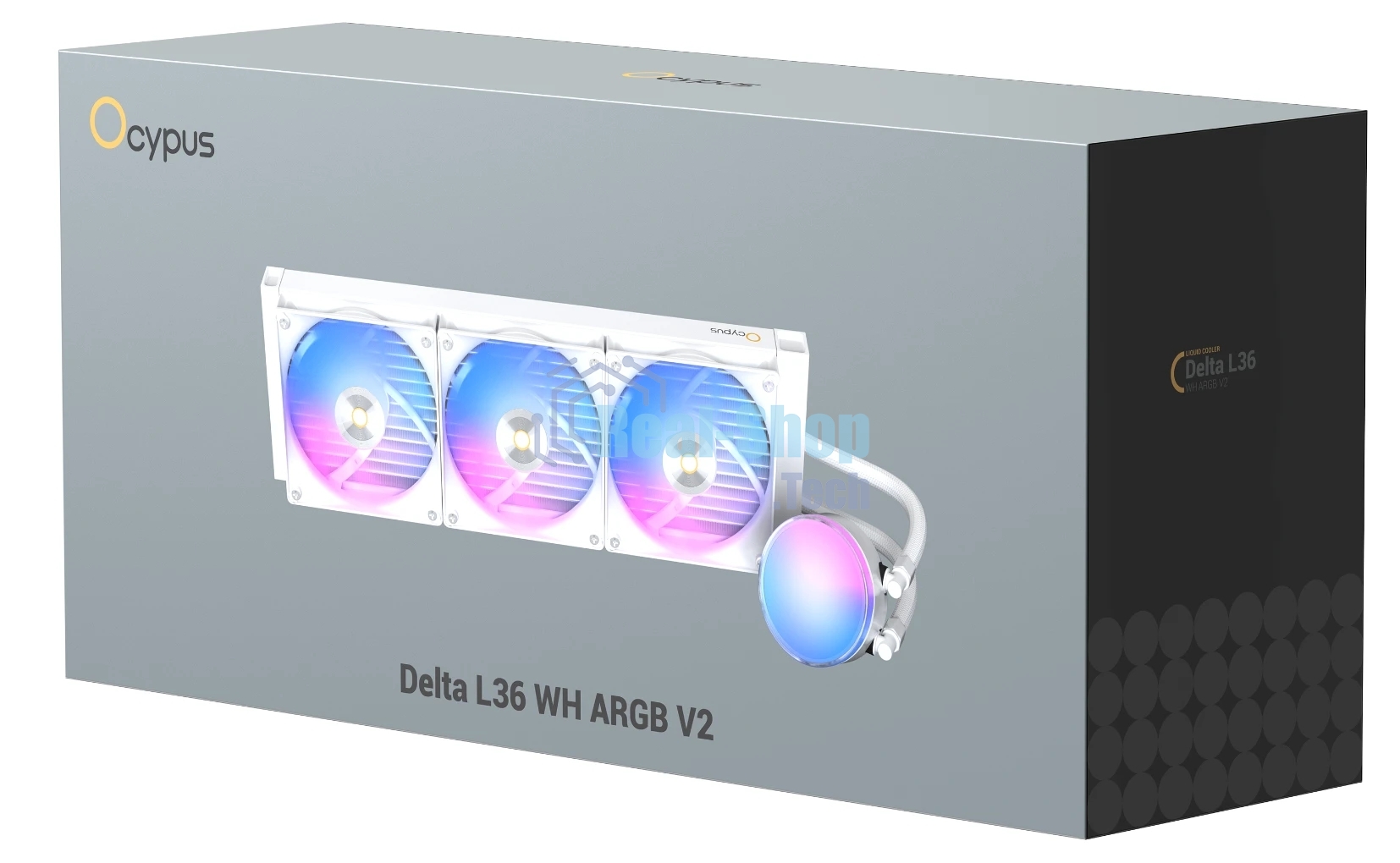 Система охлаждения Ocypus Delta L36 WH ARGB V2 White 300W/All Intel/AMD AM*/Screws