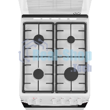 Плита комбинированная Darina 1D1 КМ 241 311 W белый/черный, конфорок 4 шт, духовка 50 л, 50 см x 85 см x 60 см