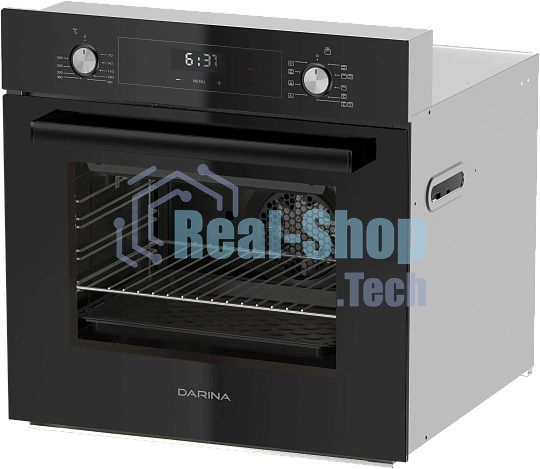 Духовой шкаф электрический Darina 0V5 BDE 112 708 B1 черный, встраиваемый
