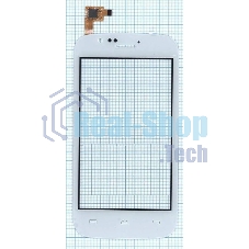 Сенсорное стекло (тачскрин) для Explay A400, белое