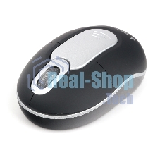 Мышь беспроводная Gembird MUSW-600 черный, 1200 dpi, радиоканал, USB, кнопки - 3