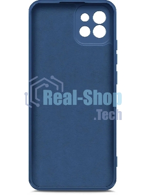 Чехол (клип-кейс) BoraSCO Microfiber Case для Samsung Galaxy A03 синий