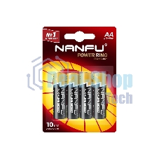 Батарейка Nanfu AA (4шт.) (LR6 4B)
