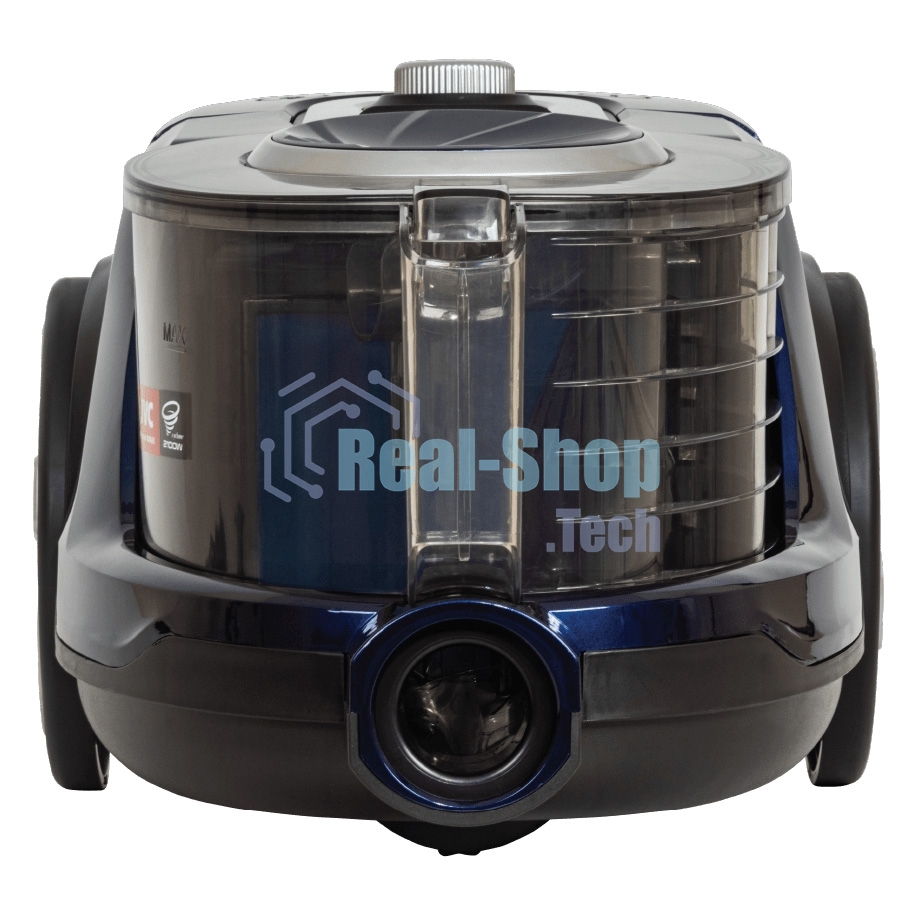 Пылесос JVC JH-VC430 синий, 360/2100 Вт, уборка сухая, пылесборник контейнер, 2.5 л