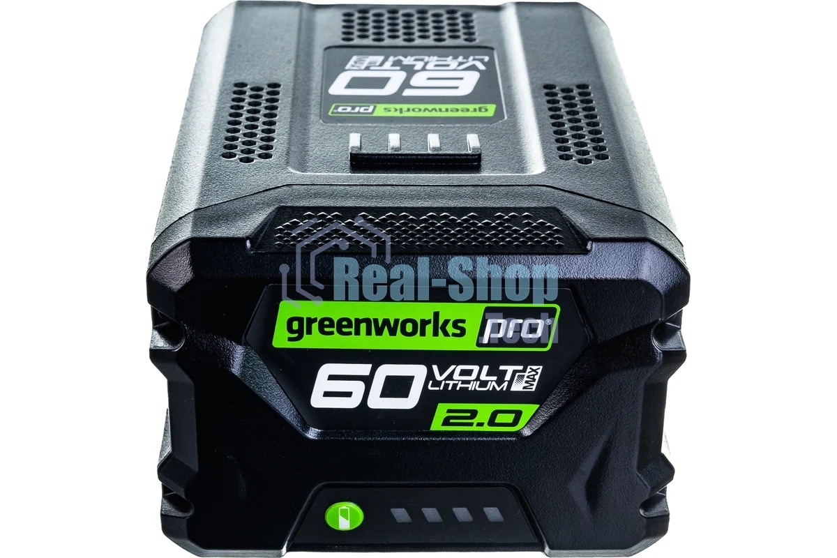 Аккумулятор GREENWORKS G60B2 (2918307)60В 2А·ч литий-ионный