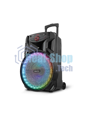 Портативная акустика Blackton Bt PBS2115 черный Мощность RMS 40 Вт Bluetooth