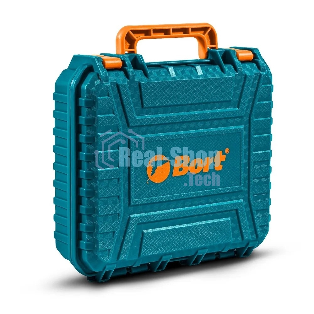 Дрель-шуруповерт Bort BAB-16U, Аккумуляторная, 16.8В, 2 АКБ, Кейс