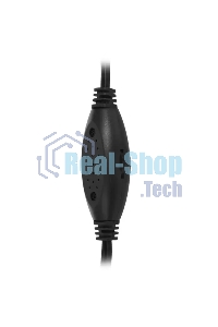 Акустическая система Gembird SPK-201, черный МДФ,2х2,5 Вт, регулятор громкости, USB