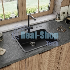 Кухонная мойка Maunfeld Perla 580 MFQS-580B черный