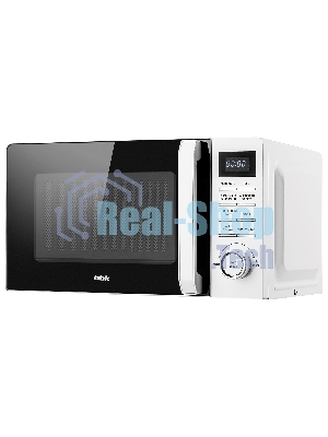 Микроволновая печь BBK 20MWS-720T/W белый, 20 л, 700 Вт, поворотный механизм/кнопки
