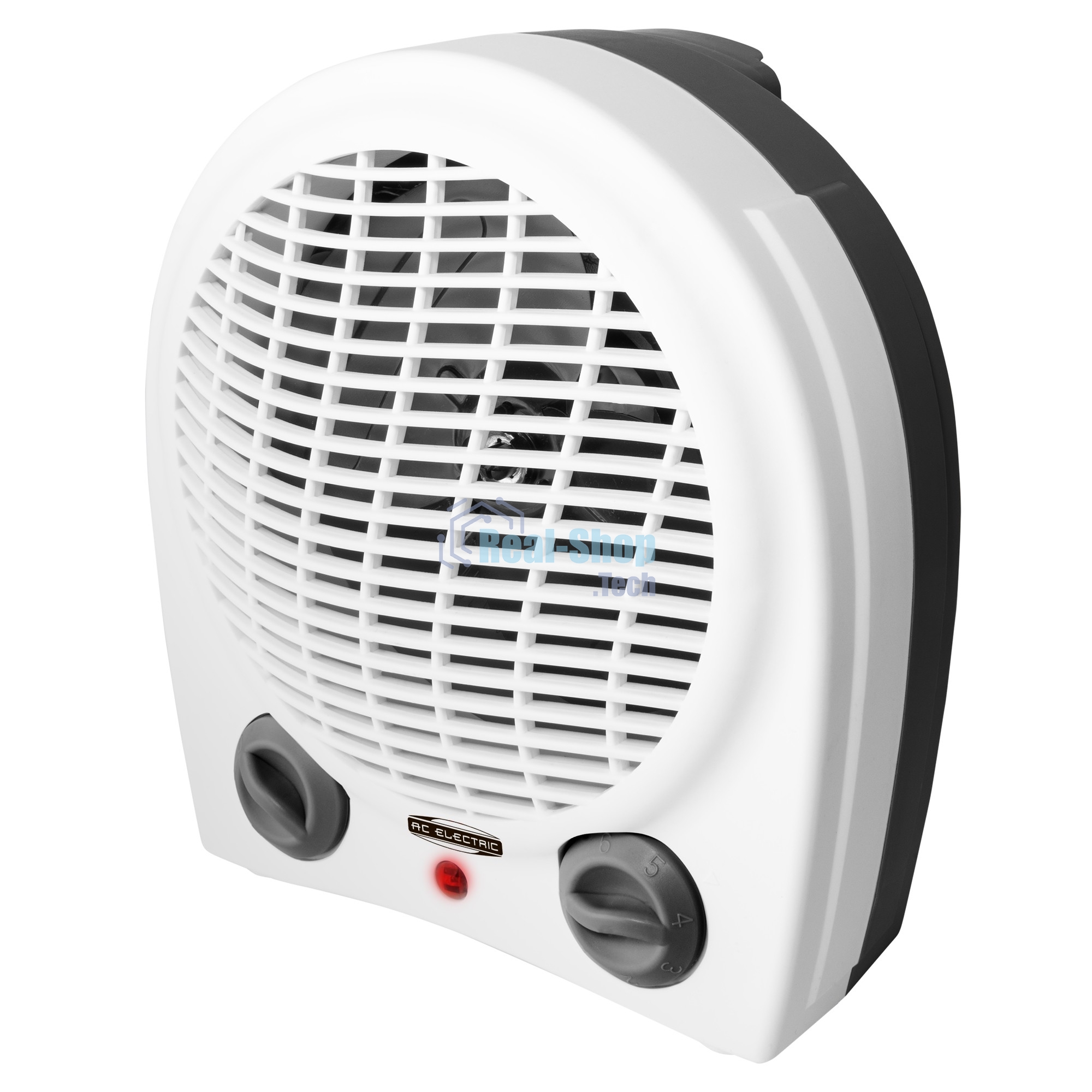 Тепловентилятор AC ELECTRIC AFH/S-3320W белый/черный, 2000 Вт, 25 м2