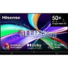 Телевизор Hisense 85'' 85E7Q черный QLED UHD 60Hz Smart TV