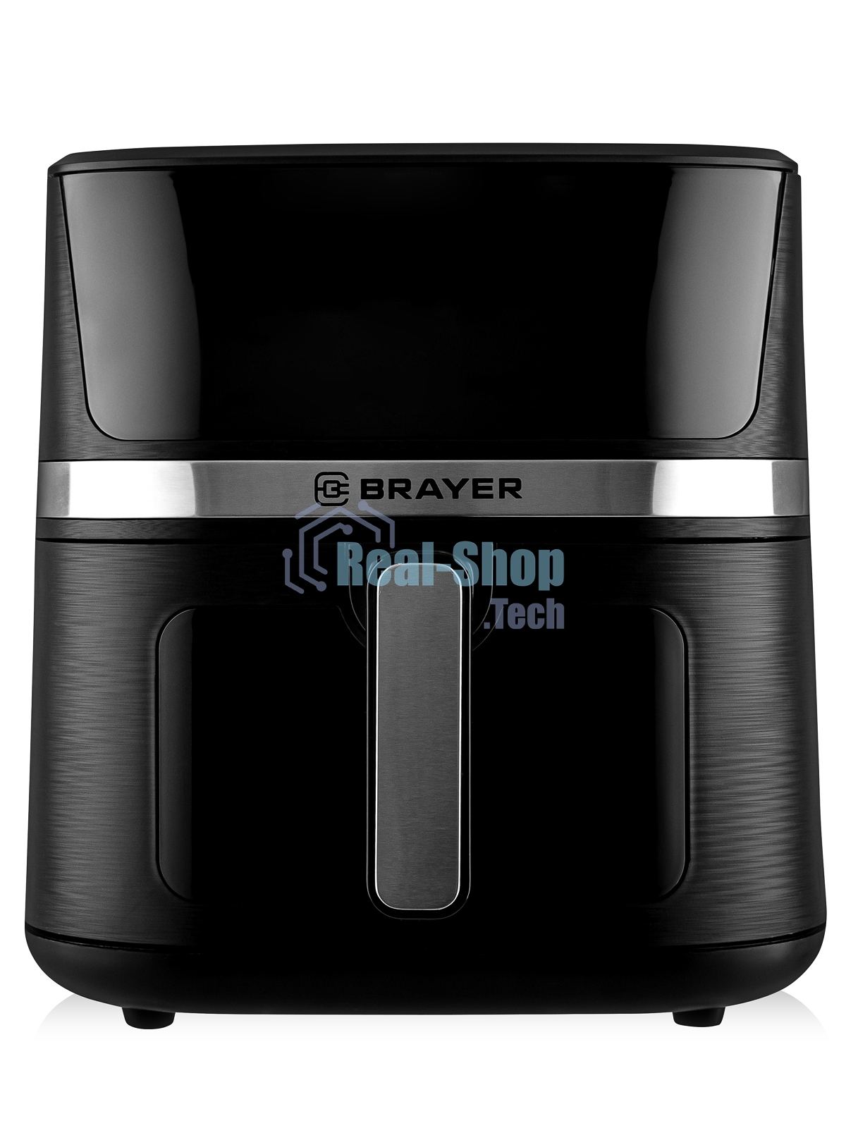 Аэрогриль Brayer 2038BR черный, 1600 Вт, 7 л, сенсор, 12 программ