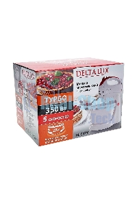 Миксер Delta LUX DL-5071C белый/розовым