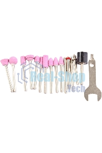 Прямошлифовальная машина (гравер) RD-MG150. 150Вт; 10000-32000 об/мин; диаметр цанг 2,3/3,2 мм; набор 100 насадок; вес- 0,8кг