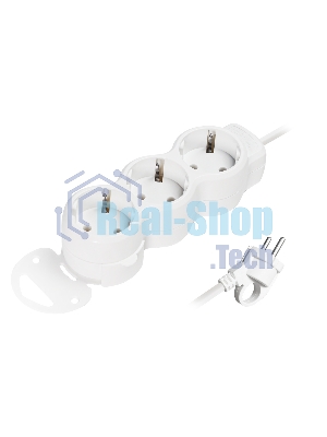 Удлинитель Smartbuy (SBE-16-3-10m-Z) 3 гн х 10,0 м белый