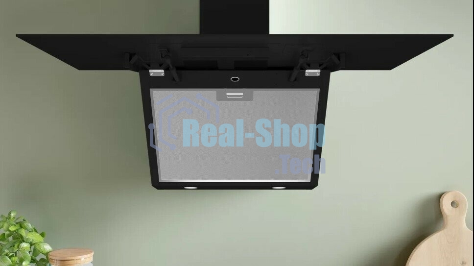 Вытяжка наклонная Bosch DWK96PJ60T черный, 60 см, 700 куб. м/ч, 71 дБ