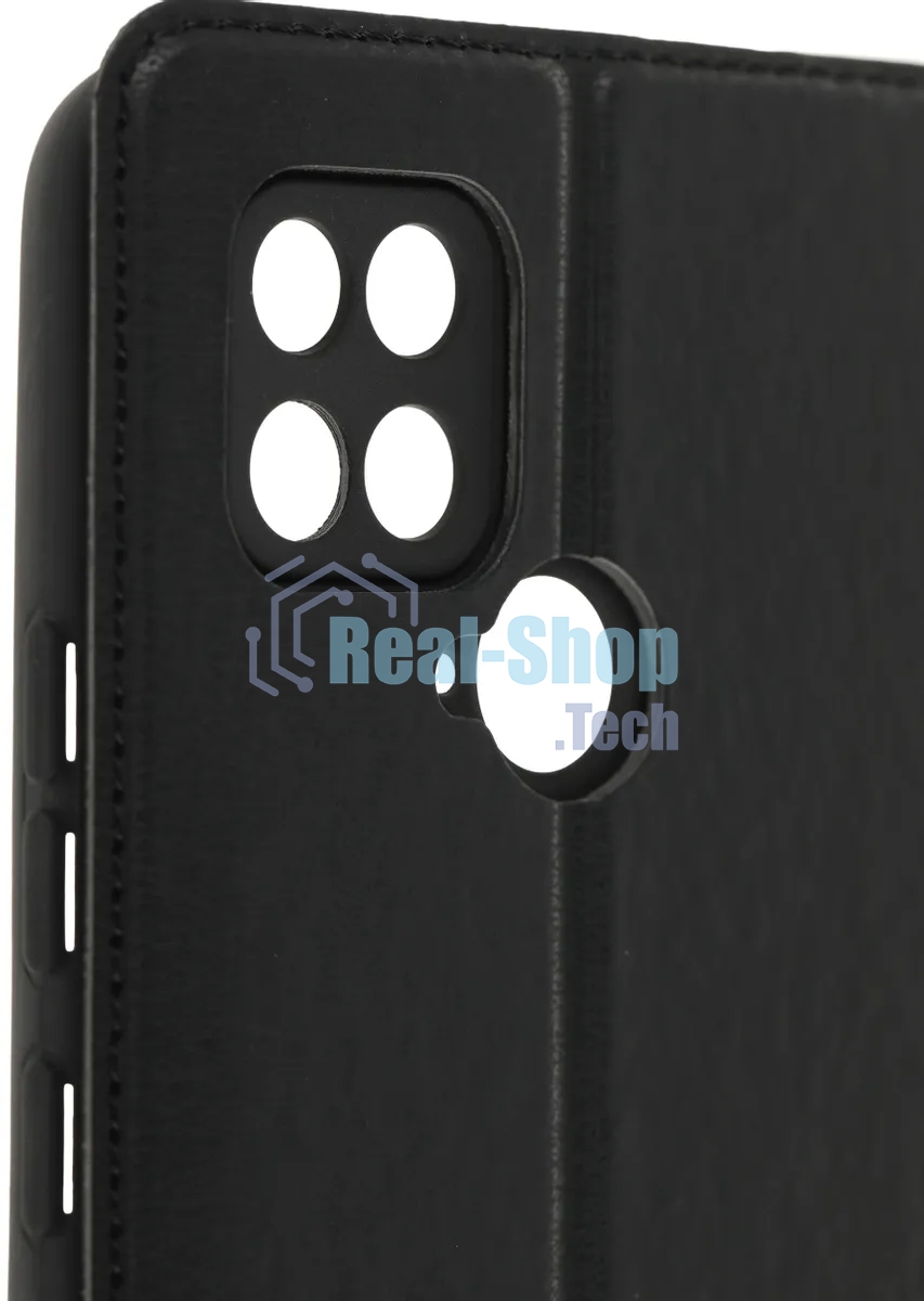 Чехол (флип-кейс) BoraSCO для Xiaomi Poco C40 черный