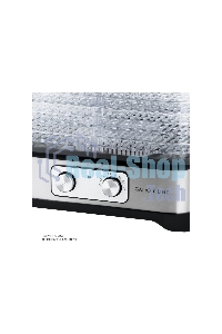 Сушилка для овощей и фруктов Galaxy Line GL 2639, черный с серебристым, с механическим управлением, 500 вт