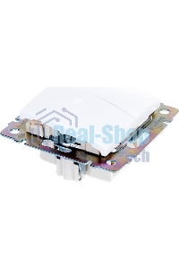 Выключатель Valena двойной выключатель/белый