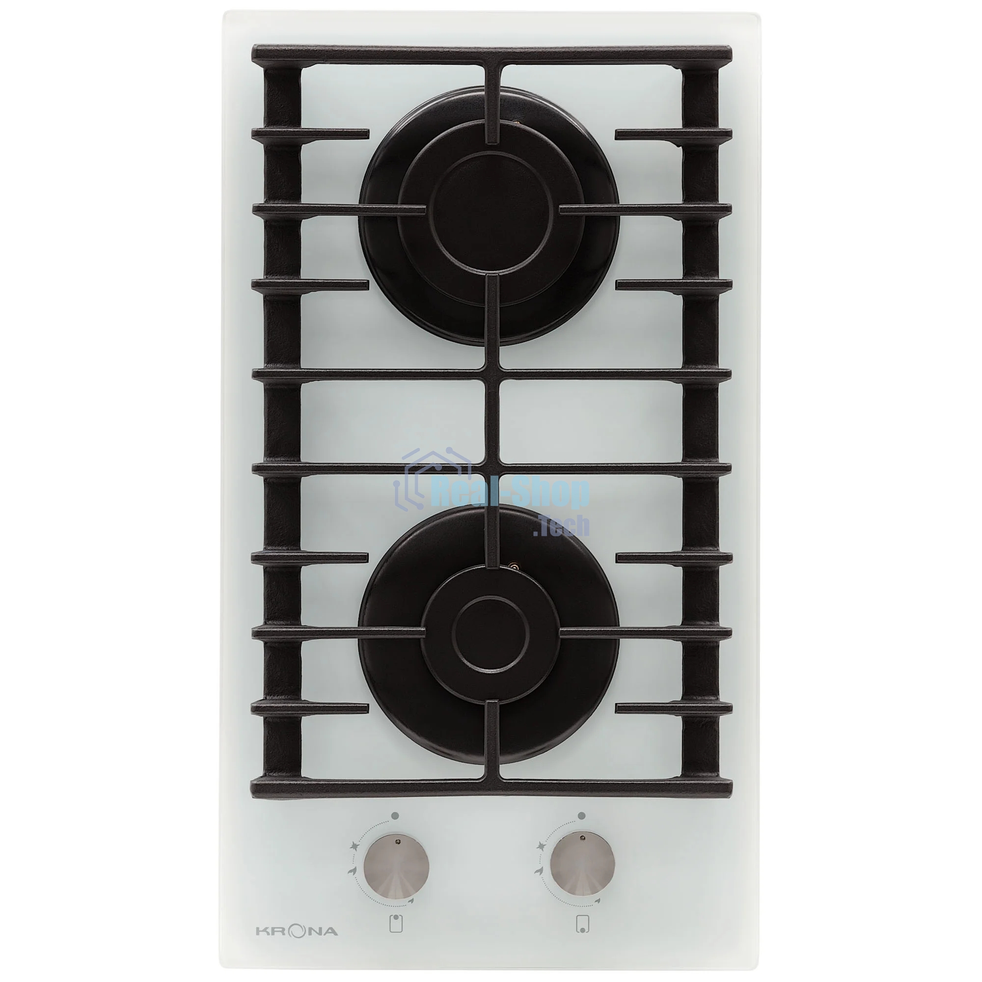 Газовая варочная панель Krona HAGEL 30 WH независимая, белый