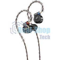 Проводные наушники FiiO FD3 черный/медный, внутриканальные, Jack 3.5 мм