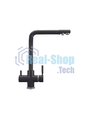 Кухонный смеситель Maunfeld MFQT-16DGR темно-серый