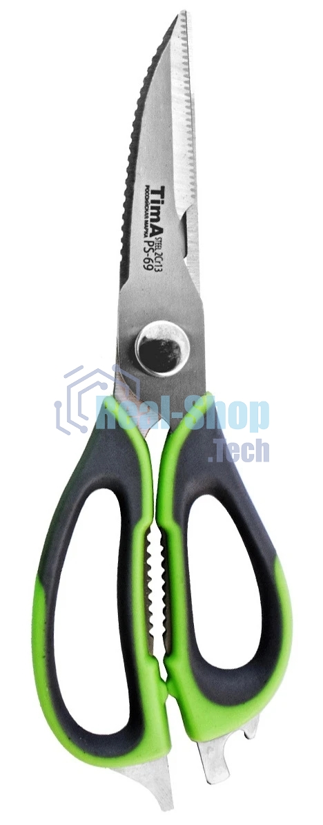 Ножницы кухонные TIMA PS-69 многофункциональные, чехол с магнитом