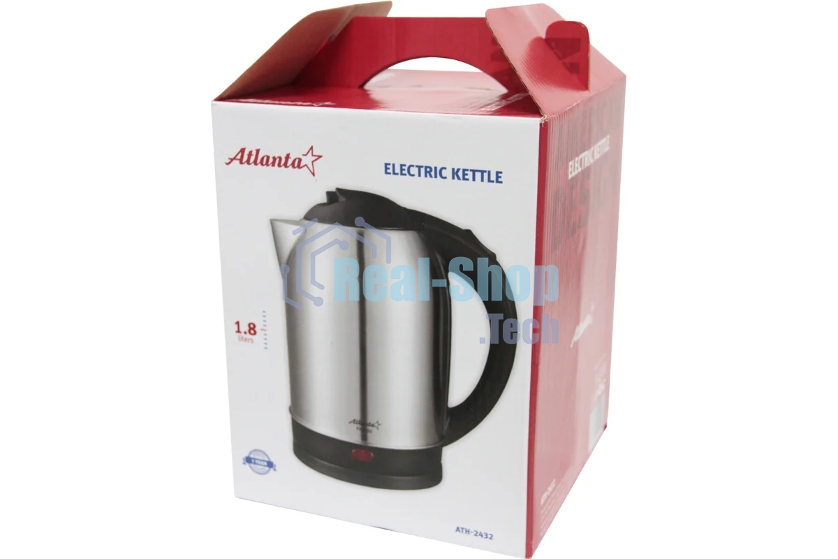Чайник электрический Atlanta ATH-2432 черный