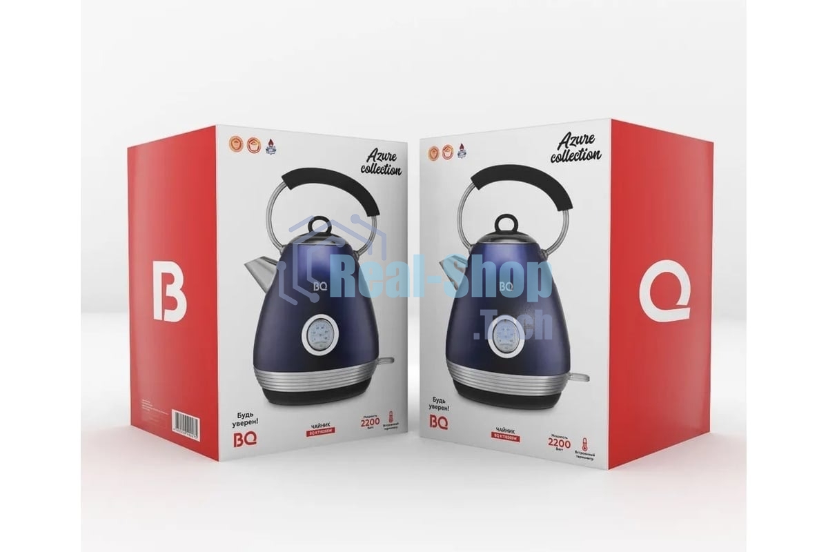 Чайник электрический BQ KT1826SW синий
