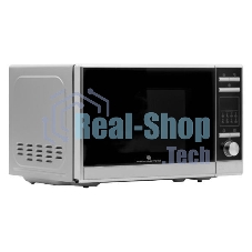 Микроволновая печь General Electronics GE DG420S атласное серебро, 20 л, 700 Вт, переключатели - сенсор, кнопки, поворотный механизм