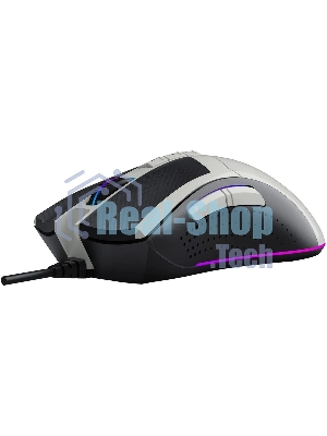 Мышь проводная A4Tech Bloody W90 Max белый/черный, 10000 dpi, USB, кнопки - 10