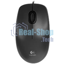 Мышь проводная Logitech M90 черный/серый, 1000 dpi, USB, кнопки - 3