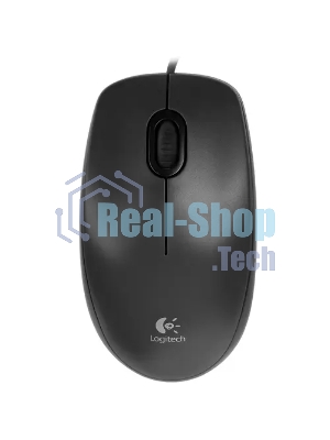 Мышь проводная Logitech M90 черный/серый, 1000 dpi, USB, кнопки - 3