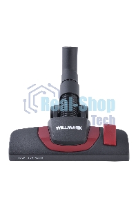 Пылесос Willmark VC-2630CYM ярко-красный, 450/2000 Вт, уборка сухая, пылесборник контейнер 2.5 л