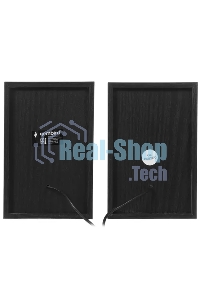 Акустическая система Gembird SPK-201, черный МДФ,2х2,5 Вт, регулятор громкости, USB