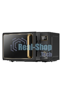 Микроволновая печь Centek CT-1565 черный, 20 л, 700 Вт, переключатели - кнопки, поворотный механизм