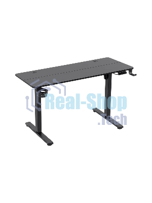 Стол игровой Defender компьютерный Saturn черн, регулир. высота 71-118 см