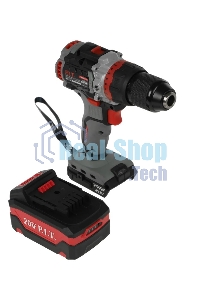 Дрель-шуруповерт аккумуляторная P.I.T. PSB20H-13D/3, Аккумуляторная, 20В, Ударная, Кейс