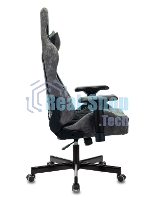 Кресло Бюрократ VIKING 7 KNIGHT B FABRIC черный, ткань, 120 кг, механизм качания