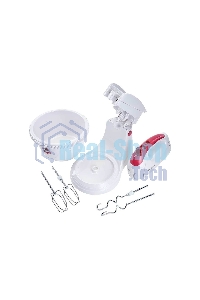 Миксер Delta LUX DL-5071C белый/розовым