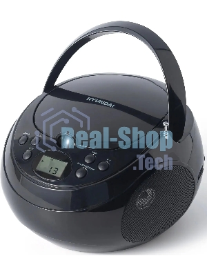 Аудиомагнитола Hyundai H-CD3300 черный 4Вт CD CDRW MP3 FM(dig)