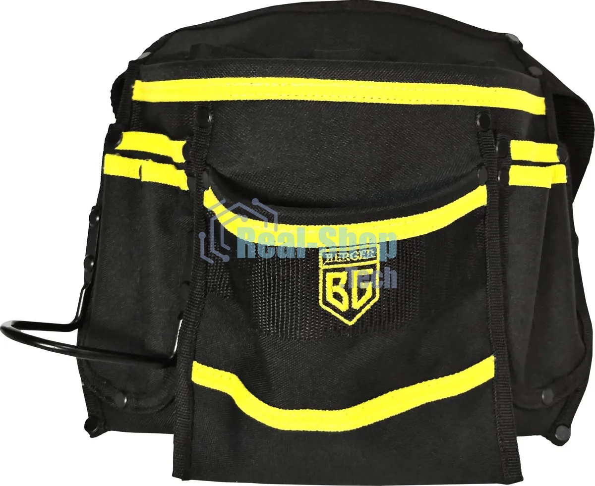 Сумка поясная для инструментов BERGER ЛЕНС BG1197 на пояс 11 карманов