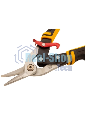 Ножницы по металлу Denzel 270 мм, прямой и левый рез,сталь-СrMo, трехкомп.рук-ки