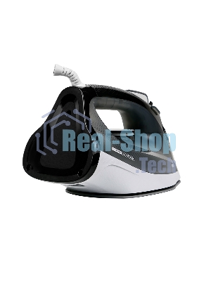 Утюг Centek CT-2307 черный/белый, 2800 Вт, 60 г/мин, 190 г/мин, 300 мл