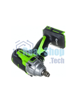 Гайковерт ударный аккумуляторный GreenWorks GD24IW400 24В, без АКБ и ЗУ (3802907)