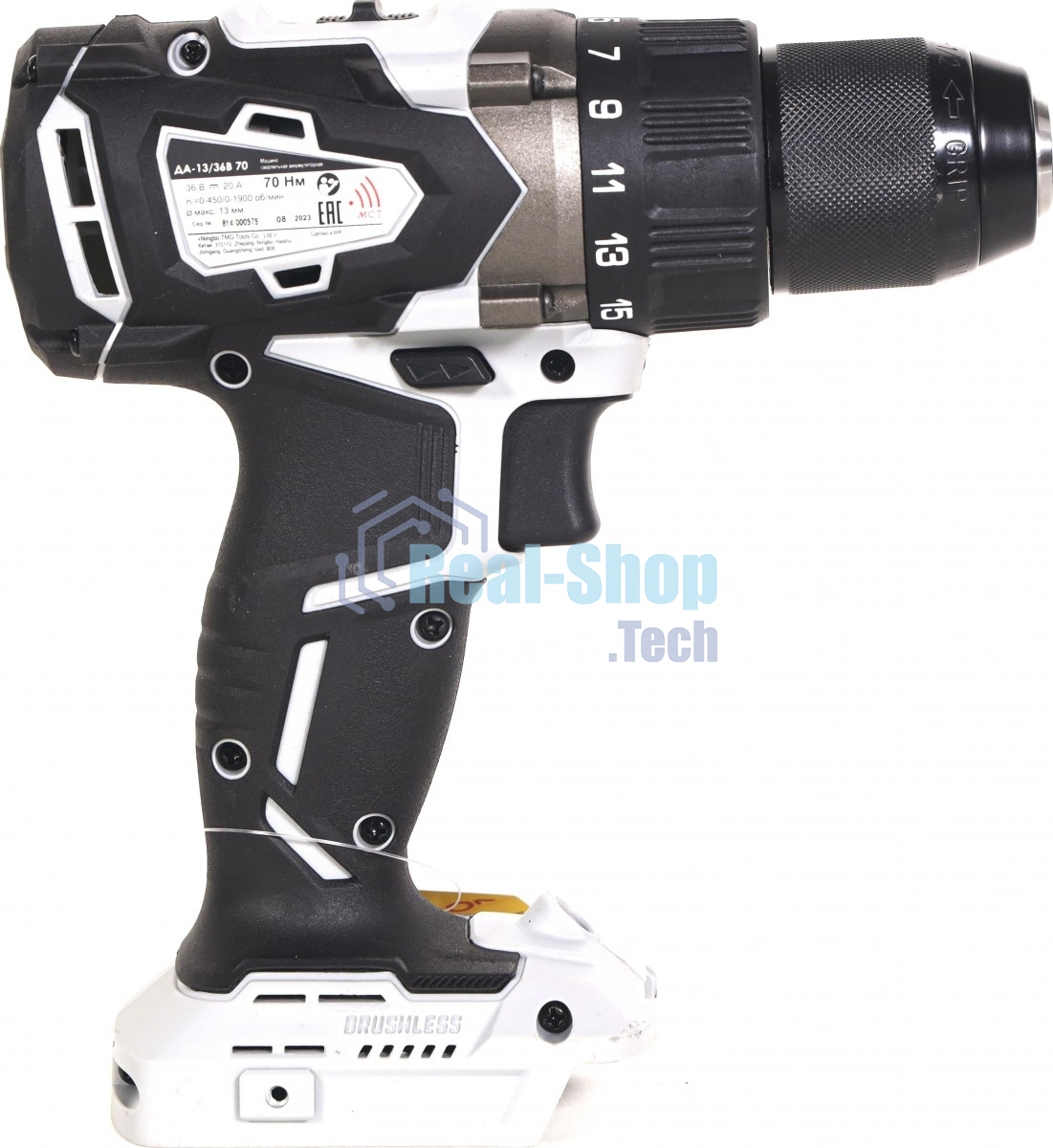 Дрель-шуруповерт аккумуляторная ИНТЕРСКОЛ DA-13/36V 70
