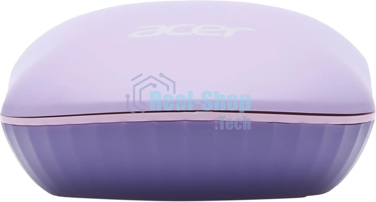 Мышь беспроводная Acer OMR205 фиолетовый, 1200 dpi, радиоканал, USB, кнопки - 3